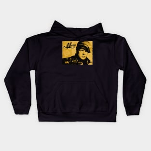 Marlon Vintage Poscard Kids Hoodie